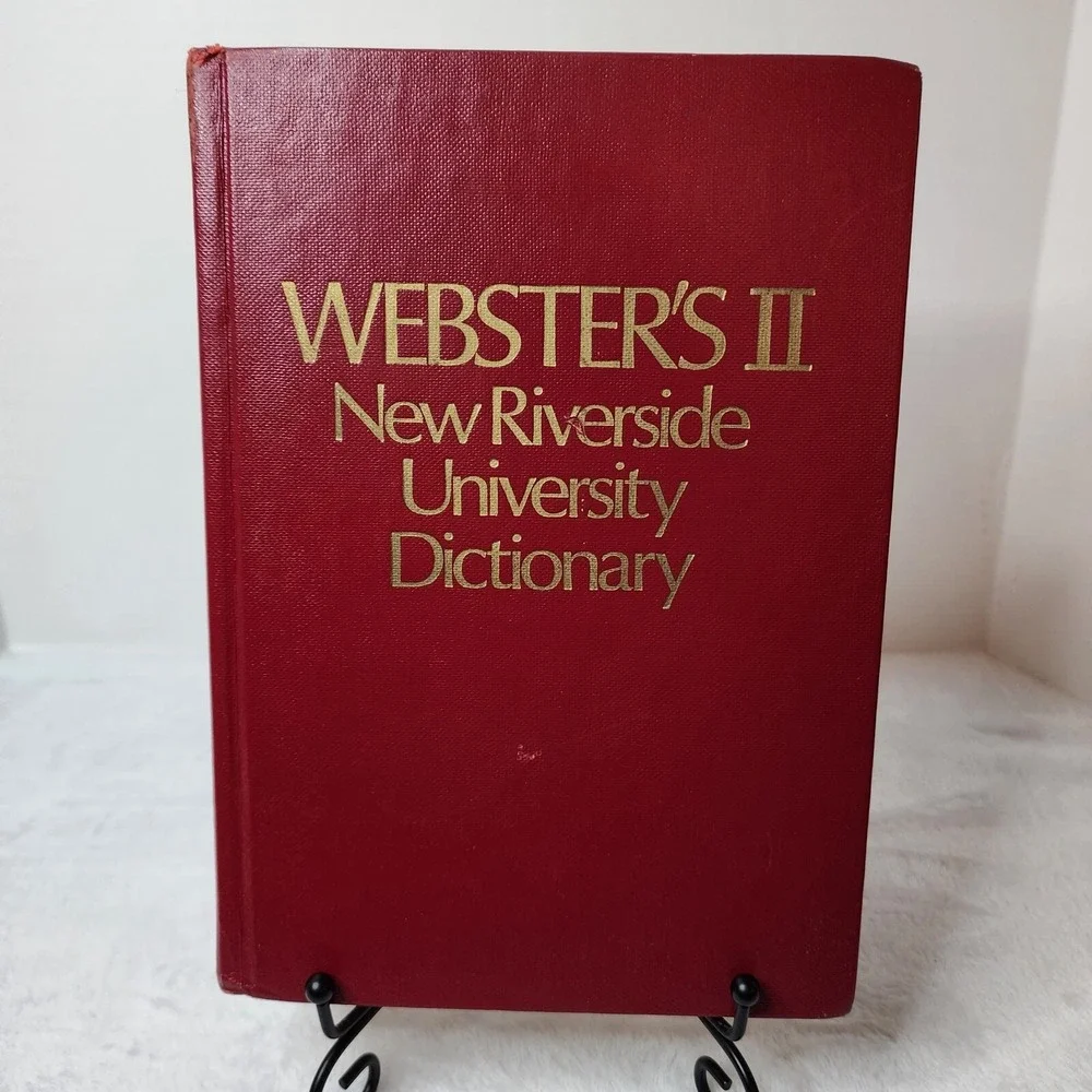 Webster's New Riverside University Dictionary  Noah Webster 1984 SEE DESCRIPTION